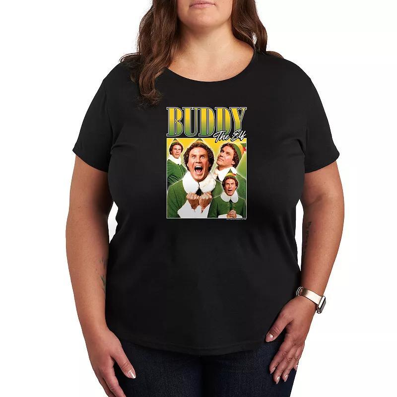 Plus Size Elf Buddy The Elf Tee, Womens Product Image
