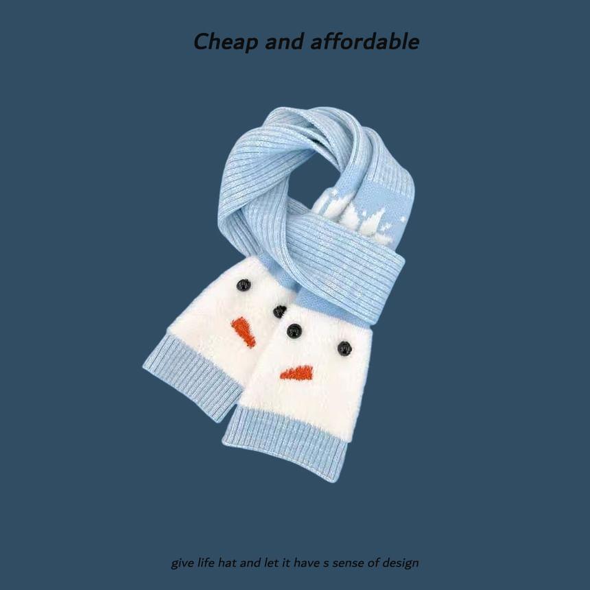 Snowman Scarf Product Image