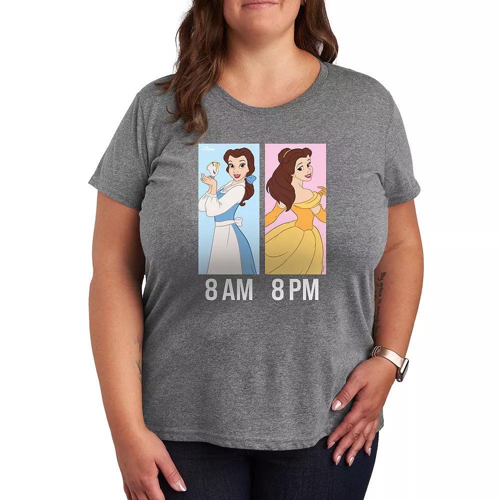 Disney Princess Belle Plus AM to PM Graphic Tee, Women's,  Product Image