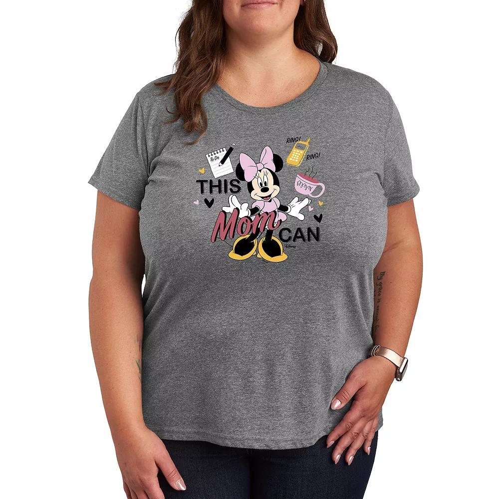 Disney's Minnie Mouse Plus This Mom Can Graphic Tee, Women's,  Product Image