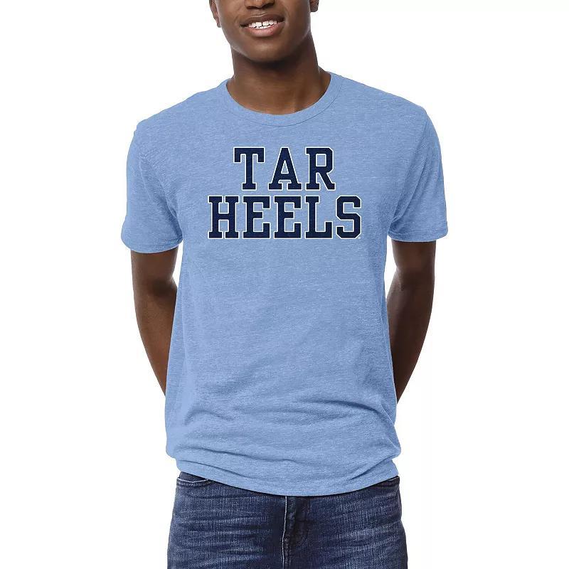 Mens League Collegiate Wear Carolina Blue North Carolina Tar Heels Local Victory Falls Tri-Blend T-Shirt Product Image