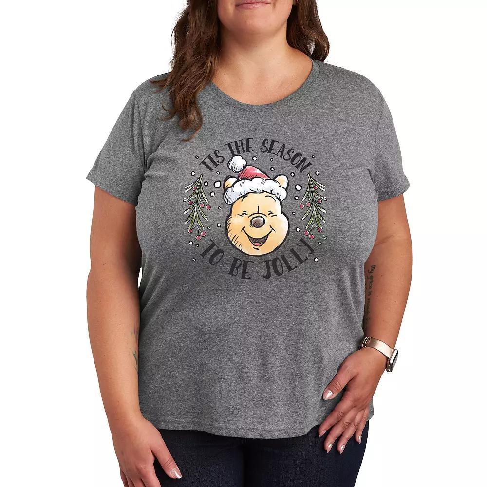 Disney's Winnie The Pooh Plus Jolly Graphic Tee, Women's,  Product Image