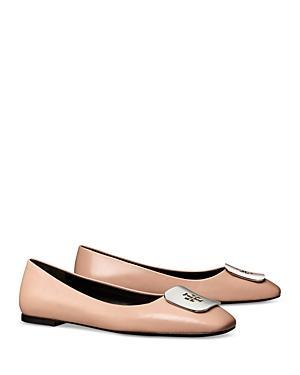 Tory Burch Womens Georgia Slip On Embellished Ballet Flats Product Image