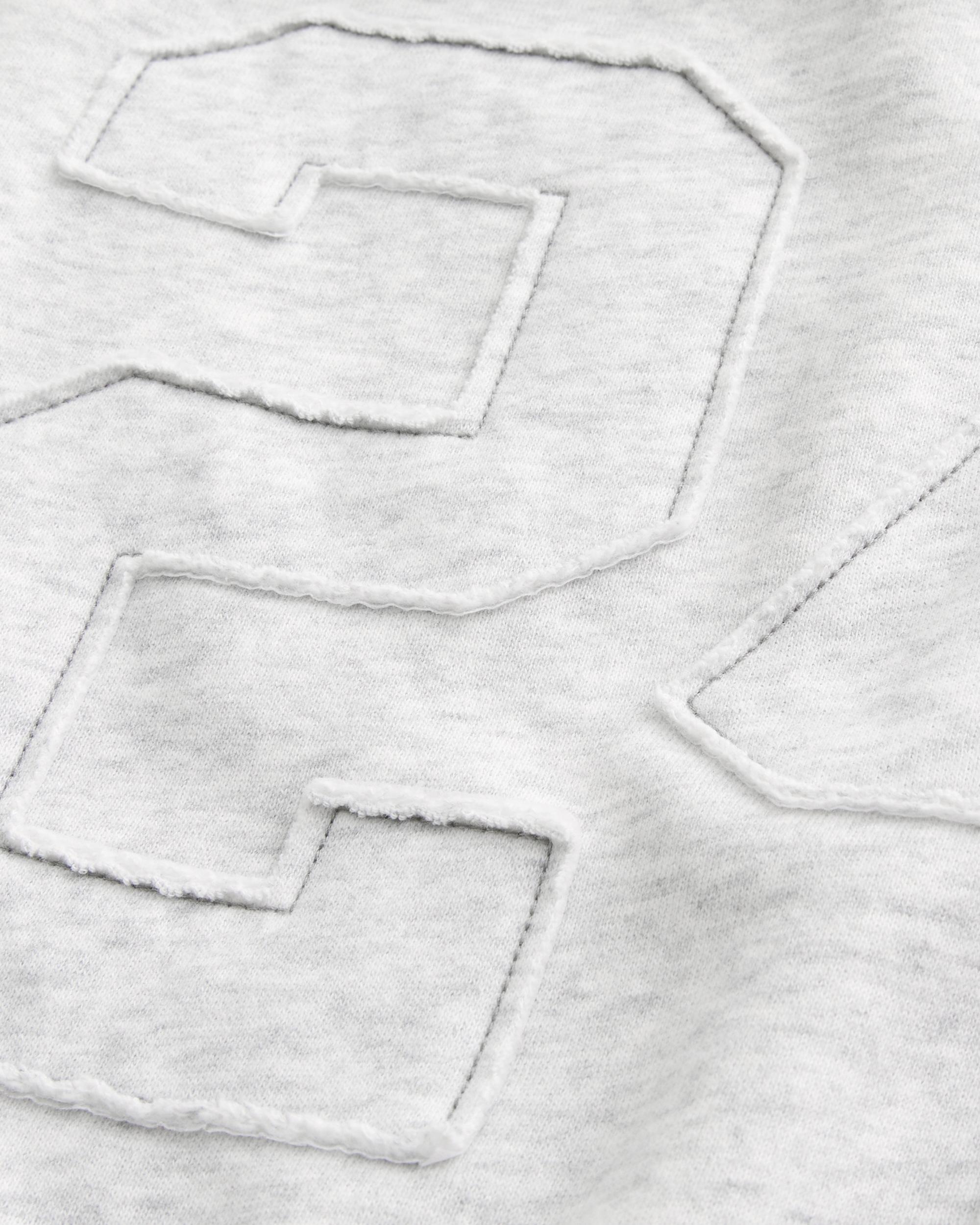 Easy Off-the-Shoulder Indiana University Graphic Sweatshirt Product Image