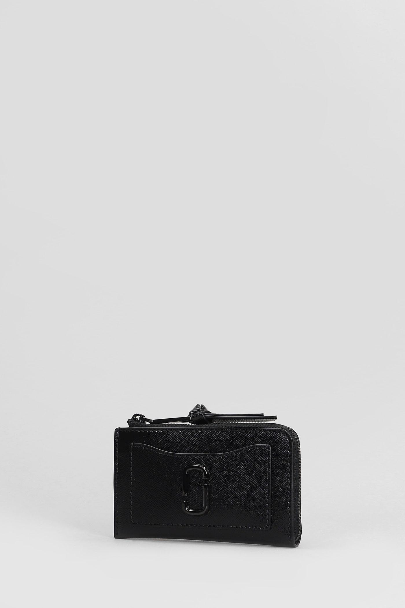 MARC JACOBS The Top Zip Multi Wallet In Black Product Image