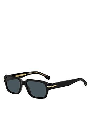 Mens 53MM Rectangular Sunglasses Product Image