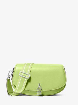 Mila Medium Leather Messenger Bag Product Image