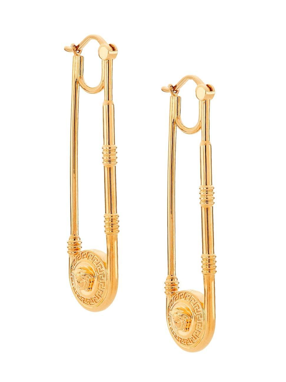 Elongated Medusa Earrings Product Image