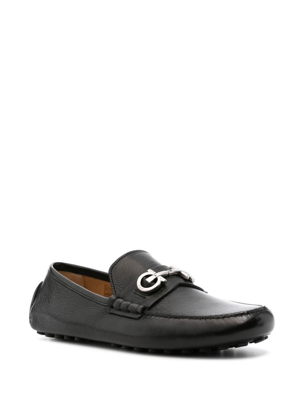 Gancini-plaque driver shoes Product Image