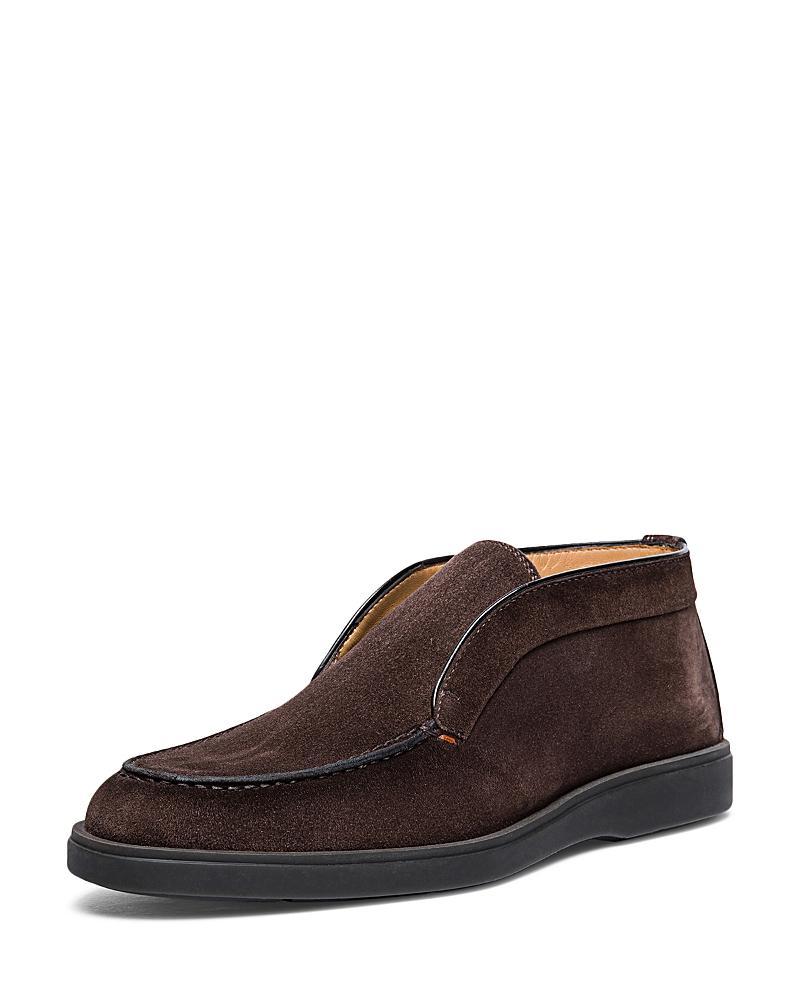 Mens Suede Slip-On Chukka Boots Product Image