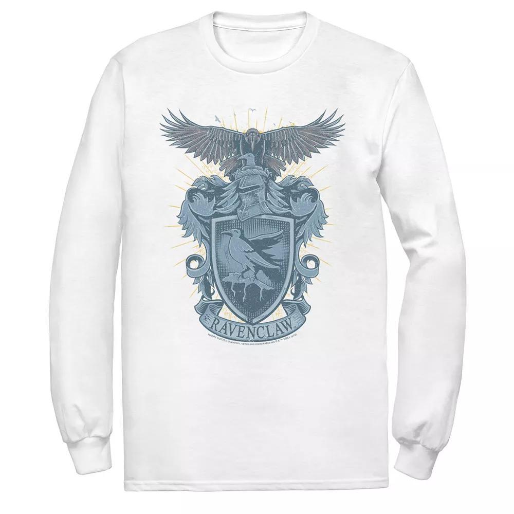 Men's Harry Potter Ravenclaw Detailed House Crest Long Sleeve Tee,  Product Image