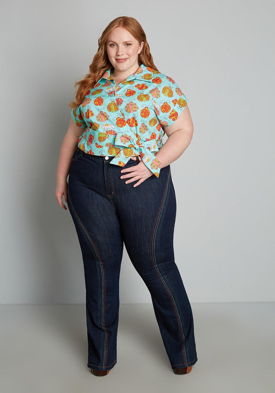 ModCloth x Marisol Muro Fabulous Fantasies Wrap Top Product Image