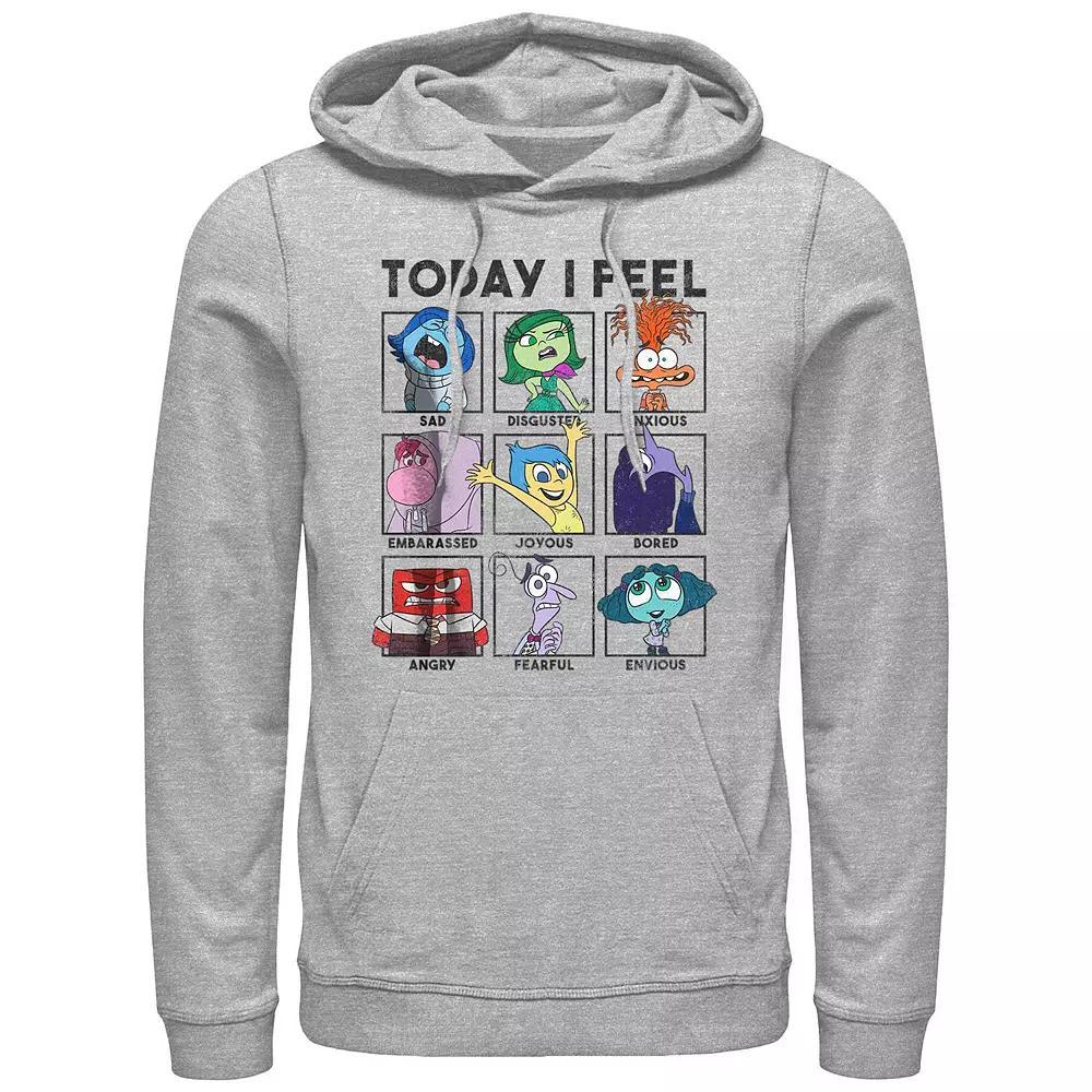 Disney's Inside Out 2 Today I Feel Group Shot Emotion Boxes Men's Graphic Hoodie,  Product Image