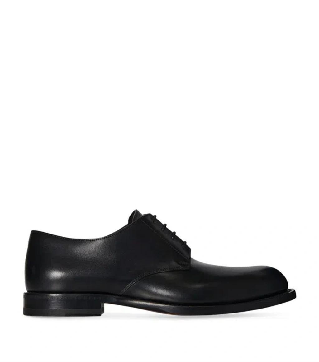 HUGO BOSS Derrek Cap Toe Derby In Brown Product Image