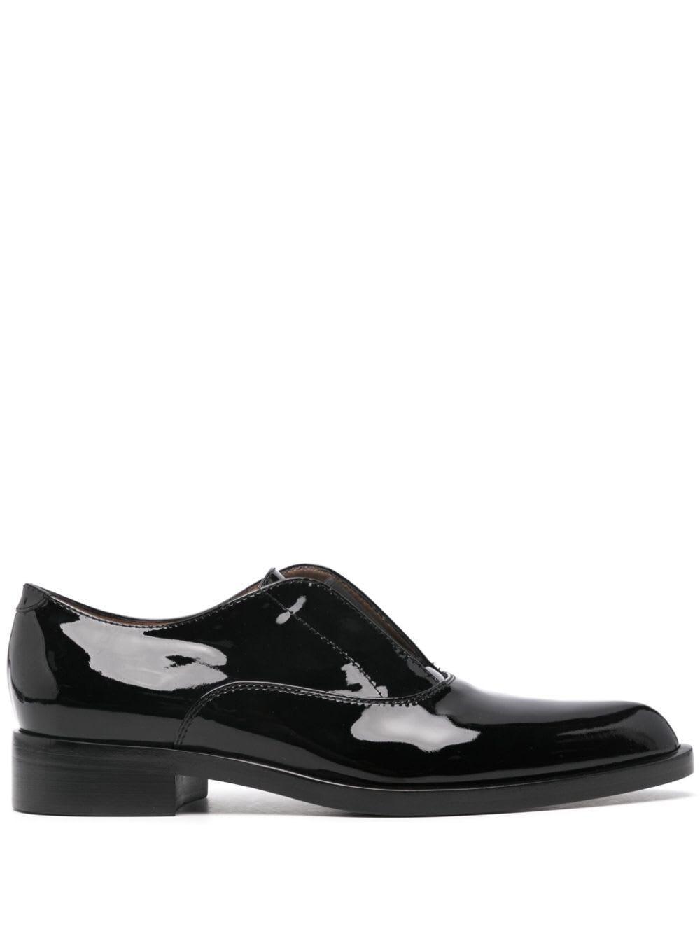 GIANVITO ROSSI Baxter Oxford Shoes In Black Product Image