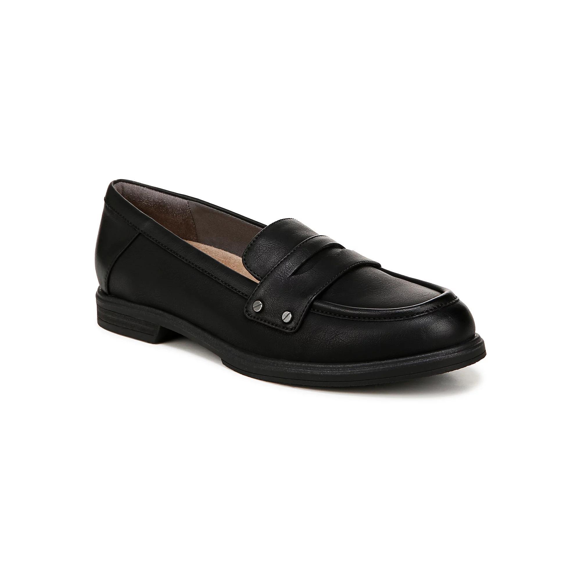 Dr. Scholl's Hello Women's Loafers, Size: 6.5, Black Faux Product Image