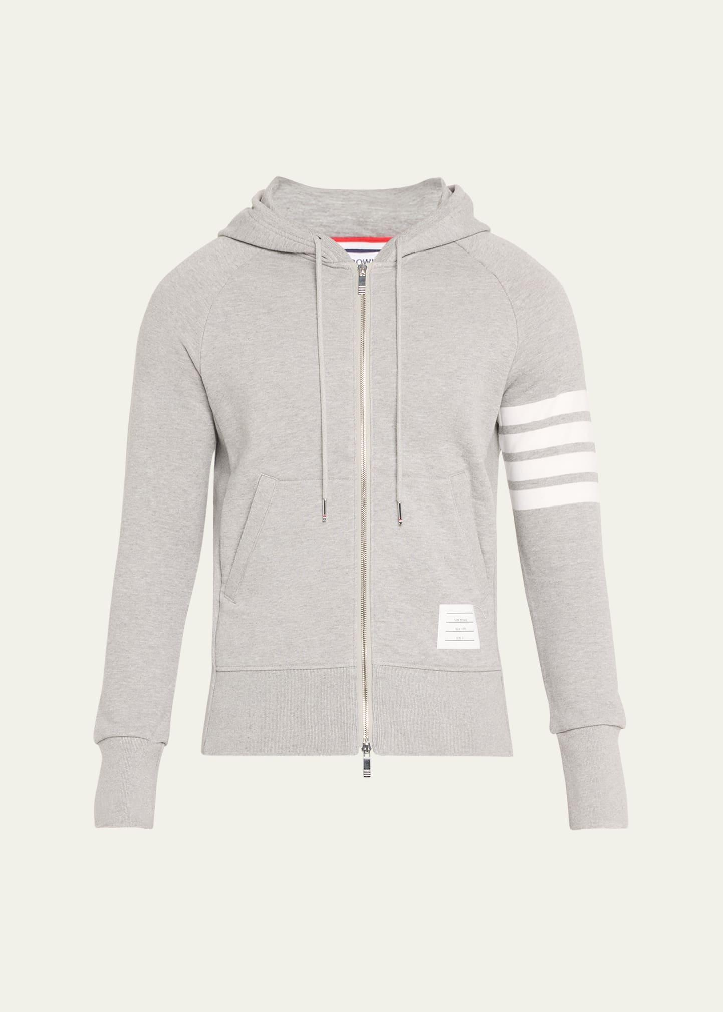 Four-Stripe Hoodie Sweatshirt Product Image