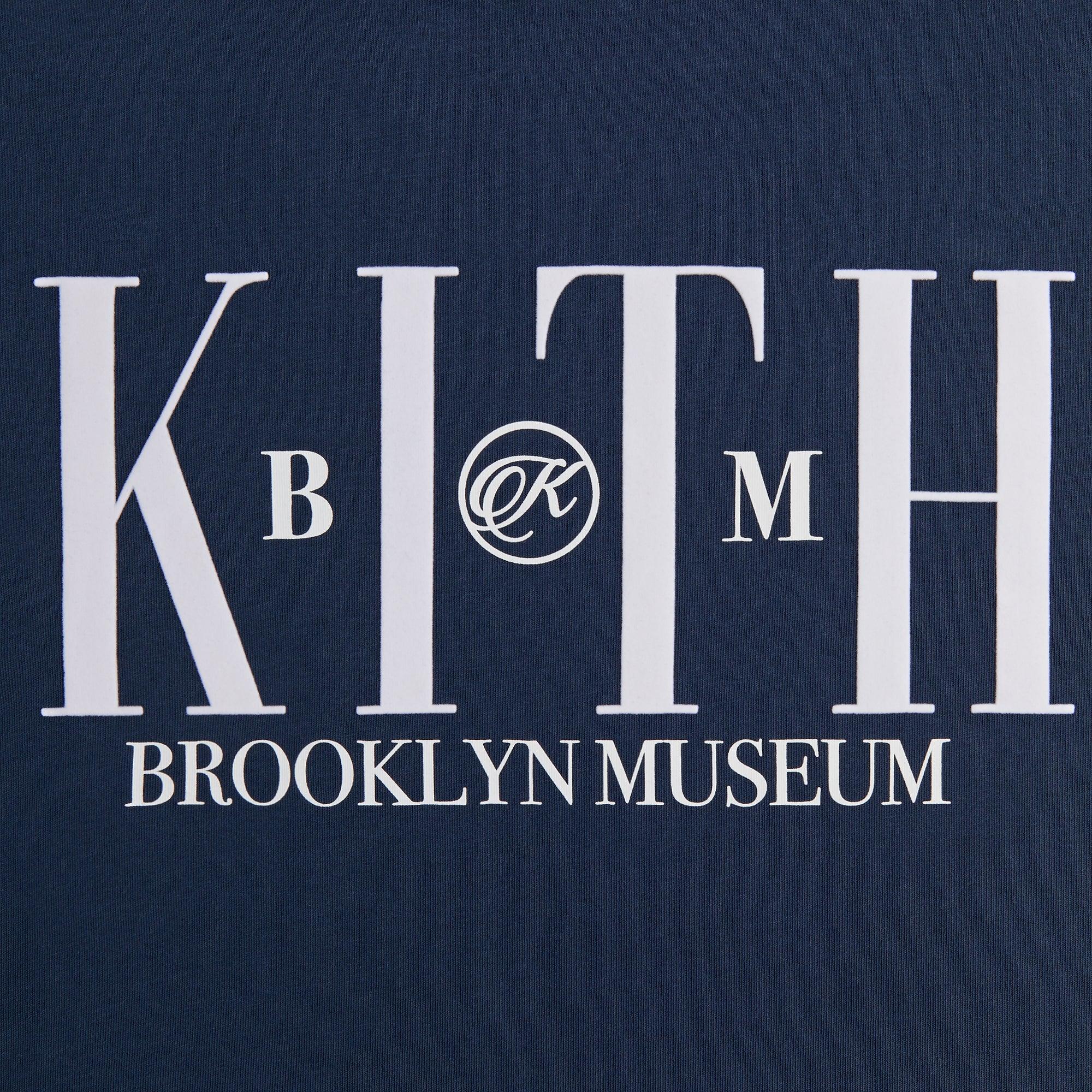 Kith for the Brooklyn Museum Serif Tee - Nocturnal Male Product Image