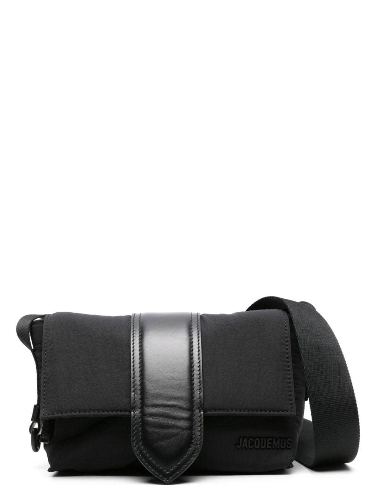 JACQUEMUS Men's Le Petit Messenger Baby Bag In Black Product Image