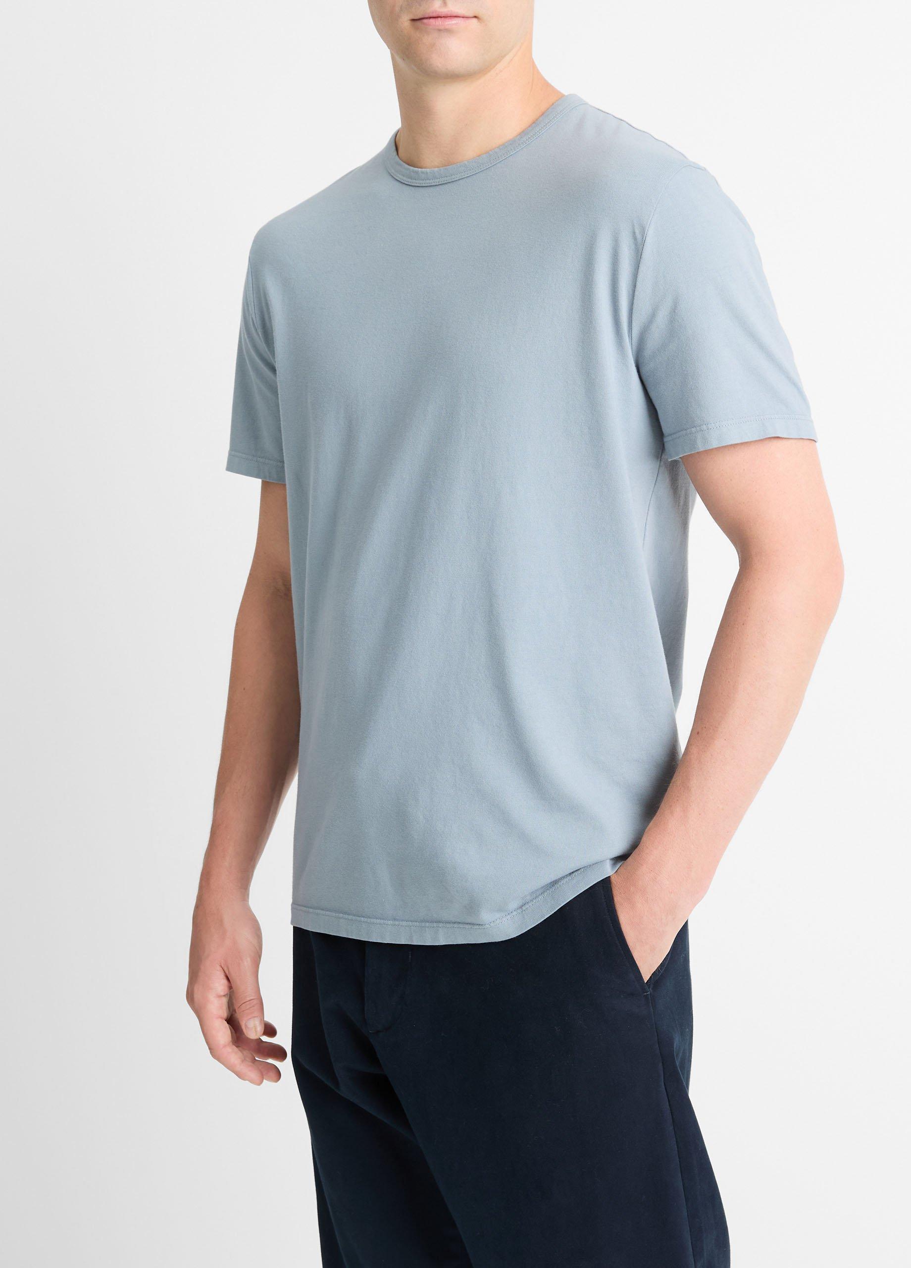 Garment Dye Short-Sleeve Crew Neck T-Shirt Product Image