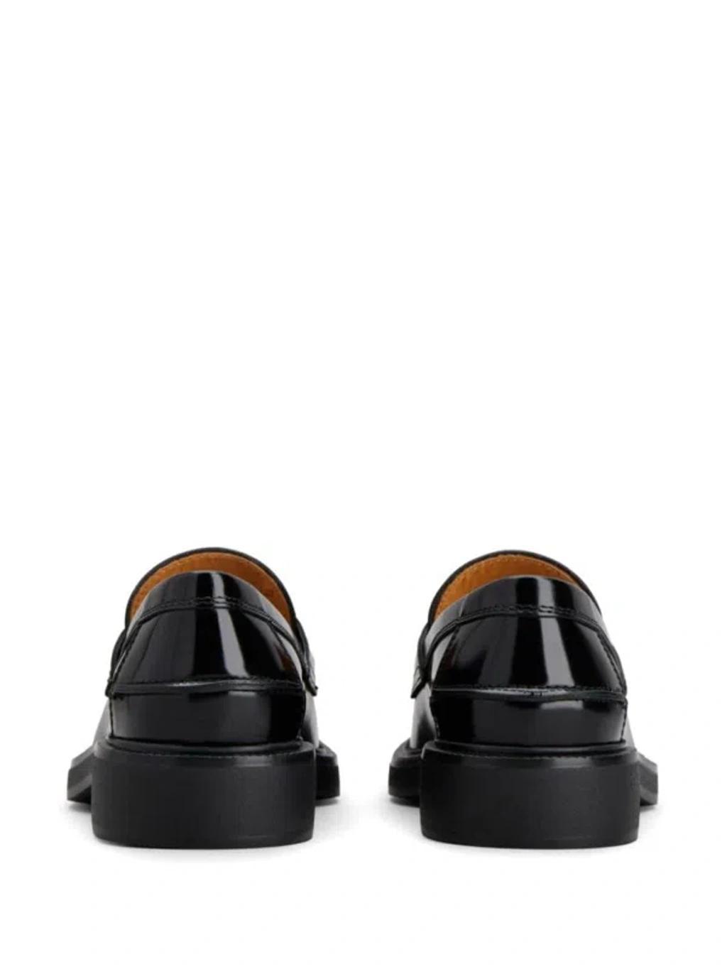 TOD'S Loafers In Leather In Black Product Image