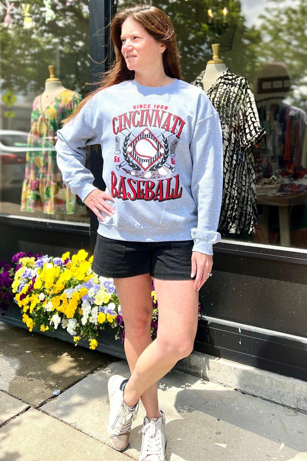 Cincinnati Baseball Sweatshirt Product Image