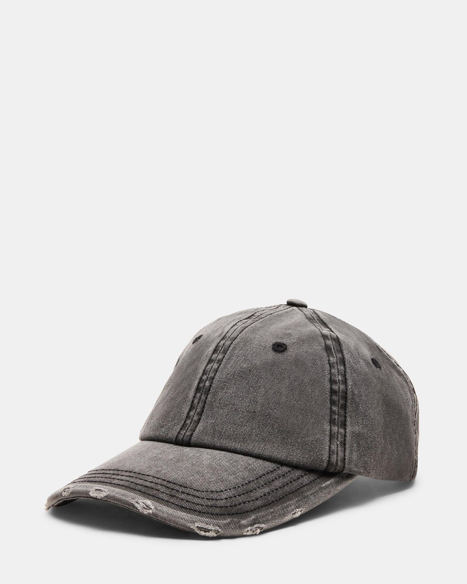 DISTRESSED BASEBALL CAP BLACK Female Product Image