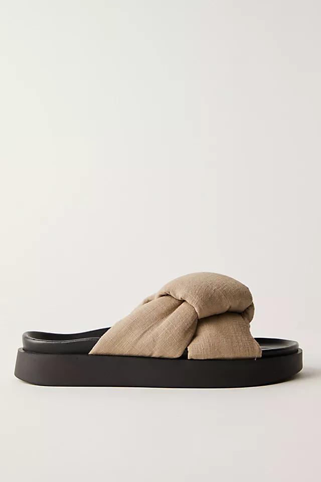 Jordy Linen Knot Sandals Product Image