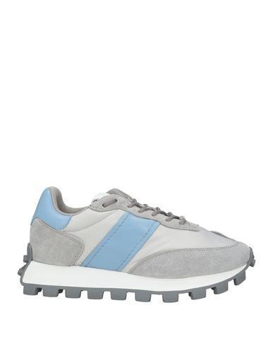 TOD'S Woman Sneakers Light Grey Size 8 Leather, Textile Fibers Product Image