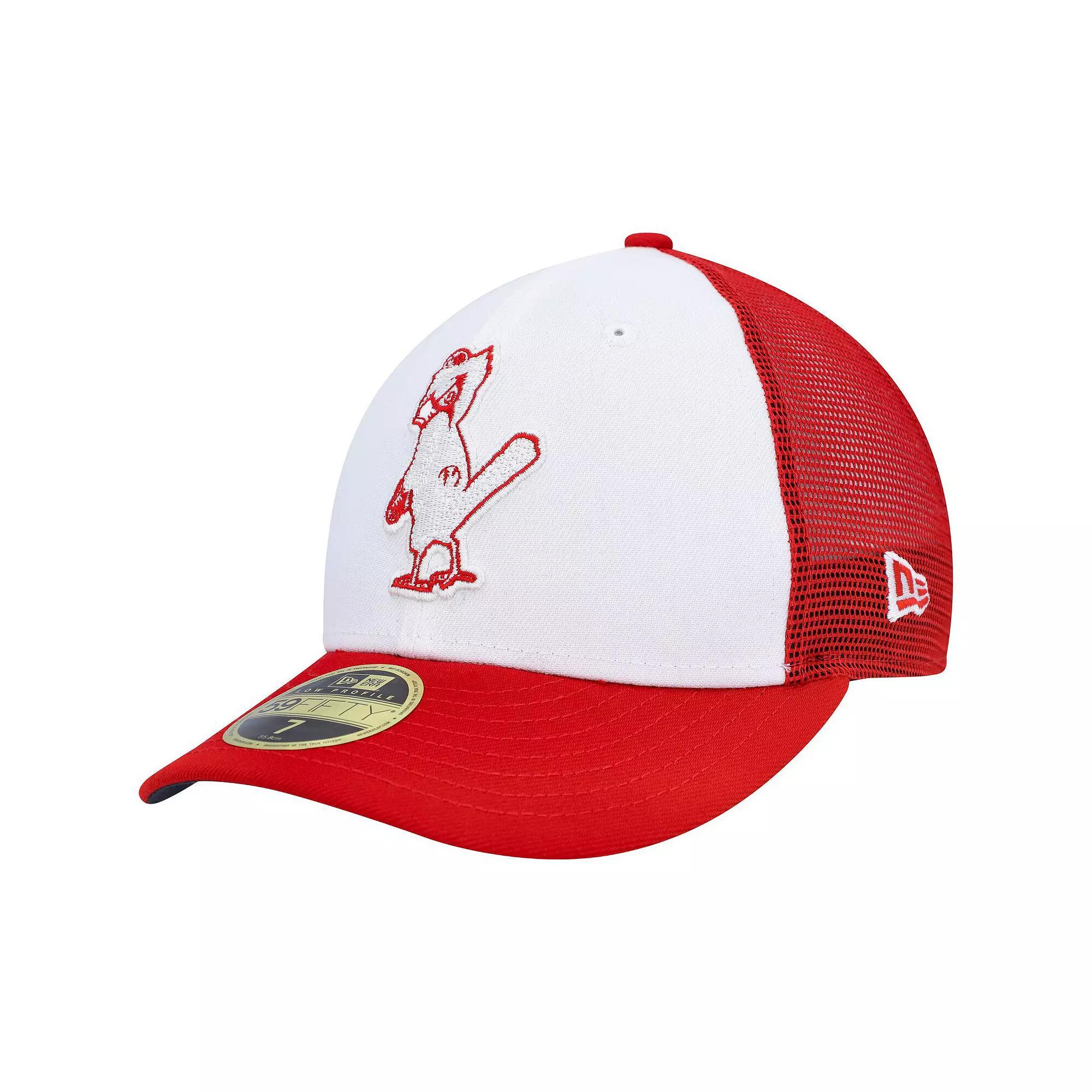 Men's New Era White/Red St. Louis Cardinals 2023 On-Field Batting Practice Low Profile 59FIFTY Fitted Hat,  Product Image