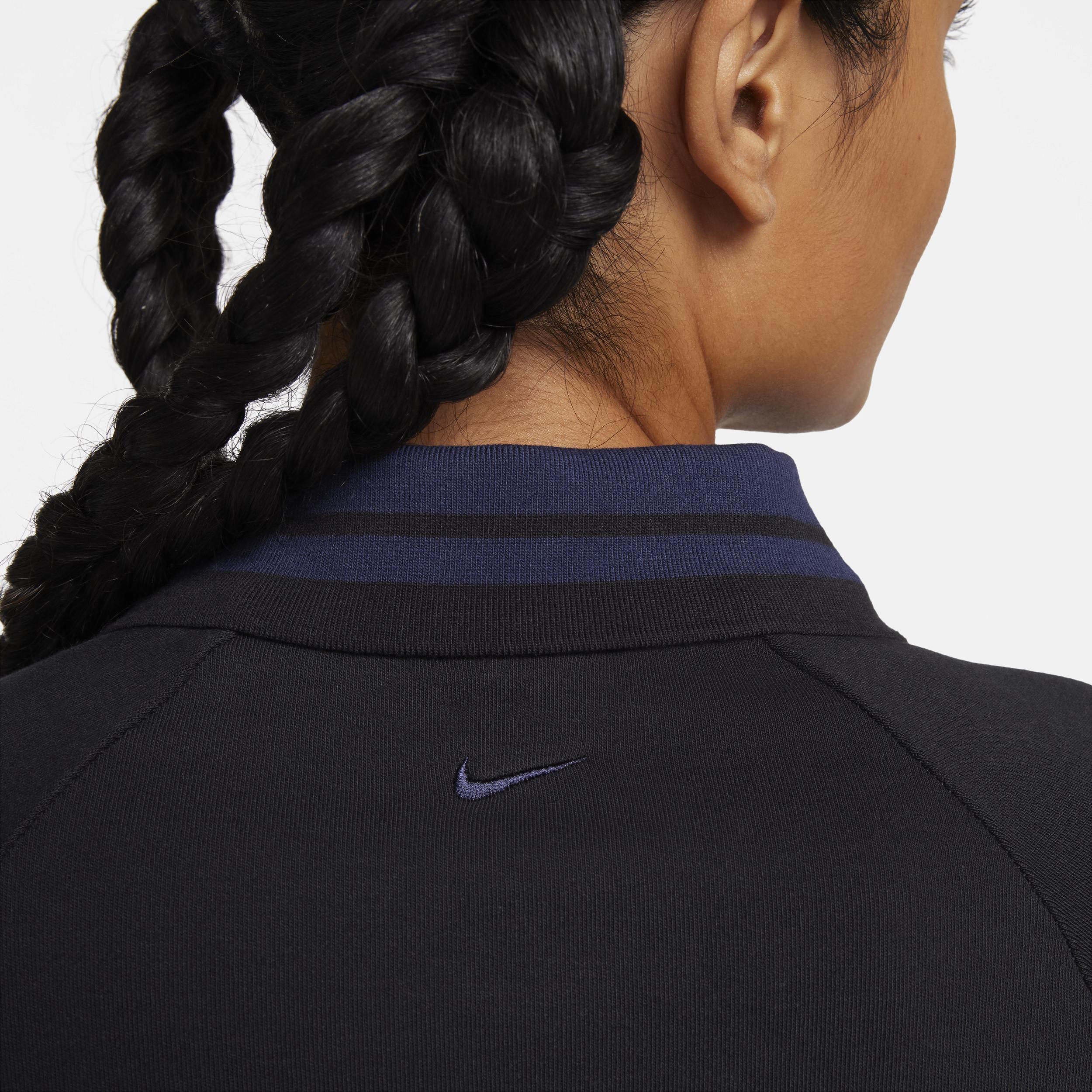 Nike Sportswear Collection Women's Cropped Long-Sleeve Polo Product Image