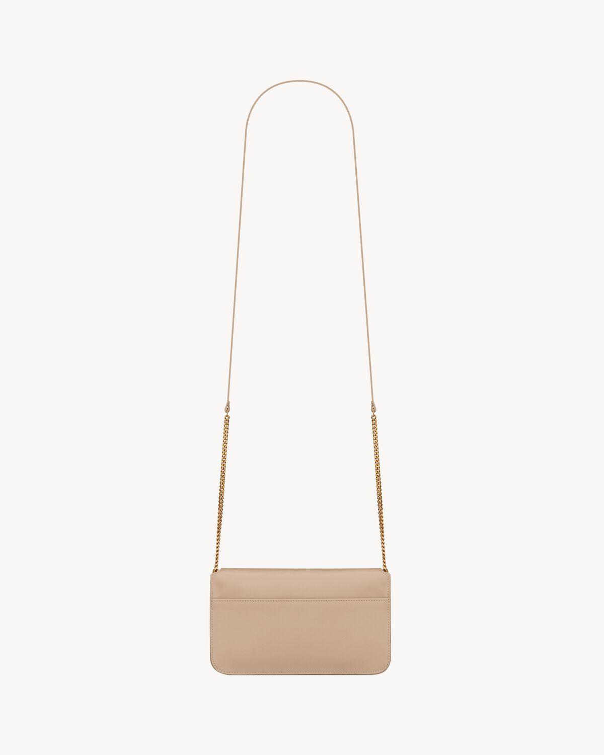 CASSANDRE phone holder in smooth leather | Saint Laurent | YSL.com Product Image