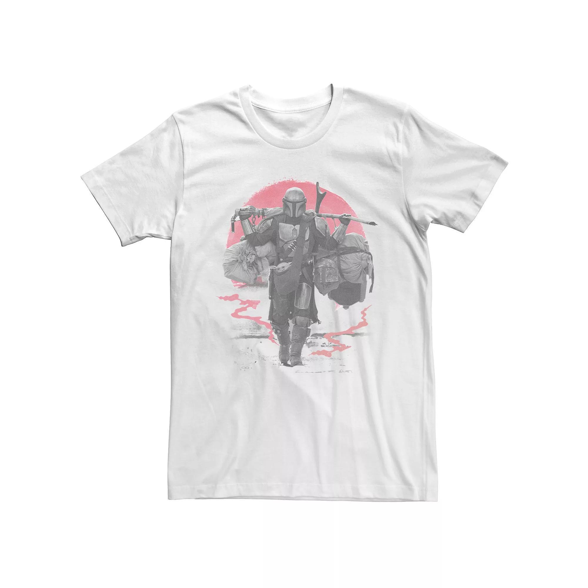Big & Tall Star Wars: The Mandalorian Luggage Red Sun R8 Tee, Men's,  Product Image