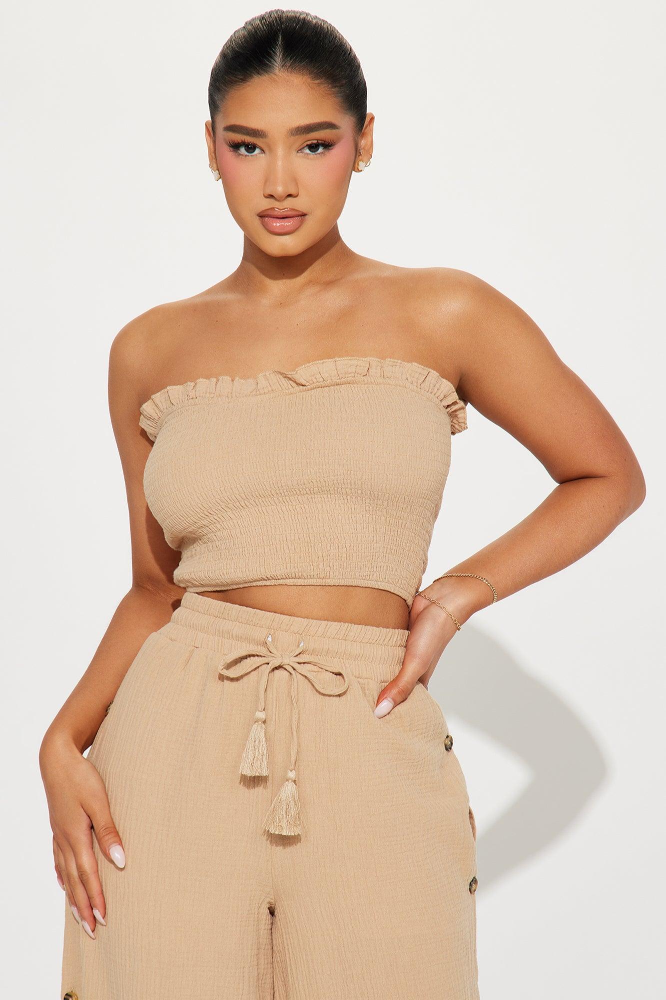 Main Character Pant Set - Taupe Product Image