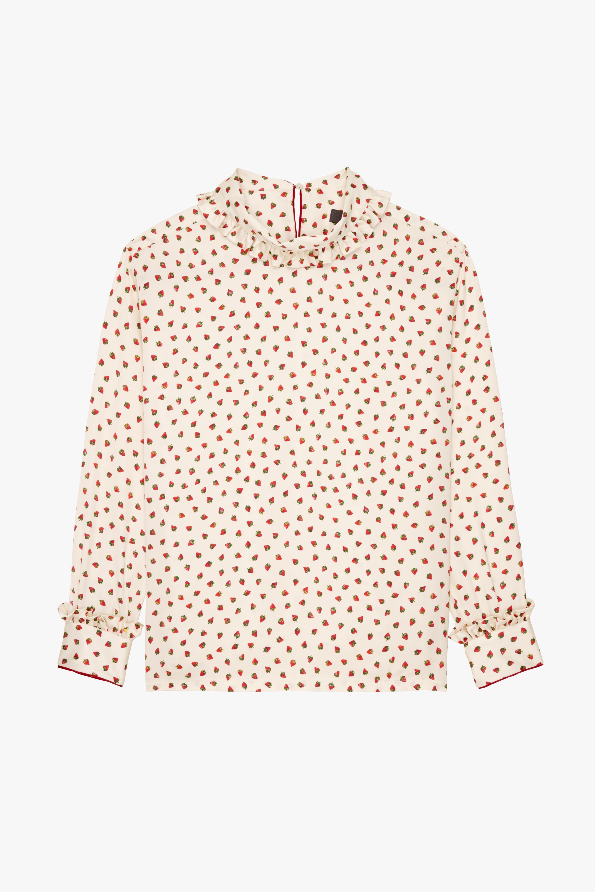 STRAWBERRY PAJAMA TOP X STEFANO PILATI Product Image