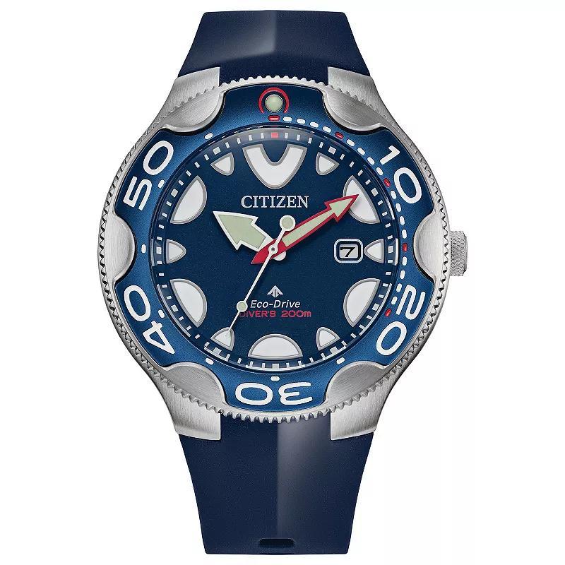 Citizen Mens Sea Collection Promaster Dive Three Hand Blue Strap Watch Product Image