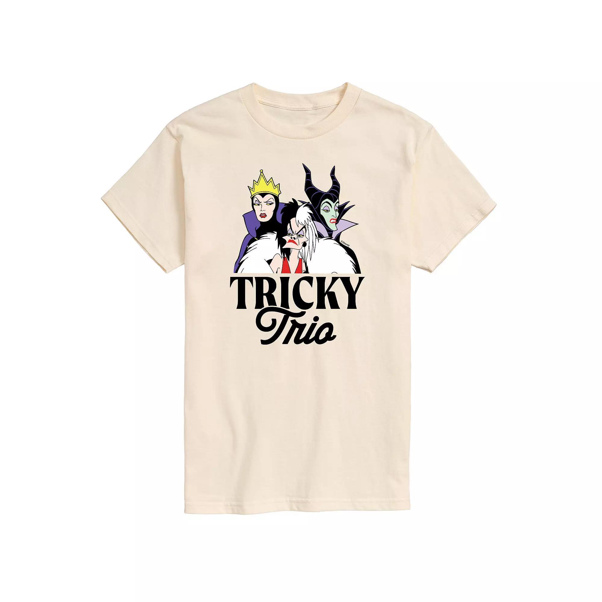 Disney Villains Men's Tricky Trio Graphic Tee,  Product Image