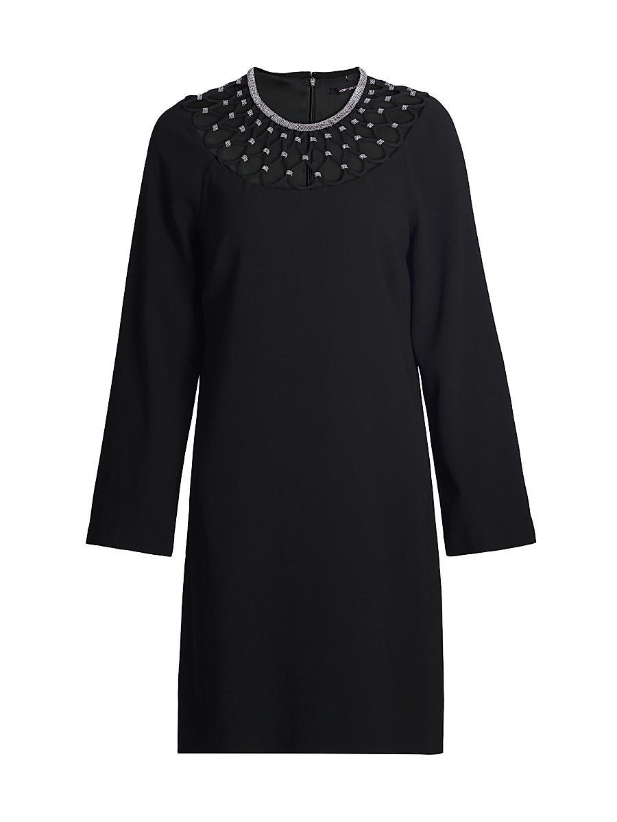 Womens Alby Cut-Out Long-Sleeve Minidress Product Image