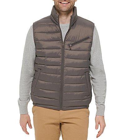 Cole Haan Mens Quilted Vest - Yellow Size Small Product Image