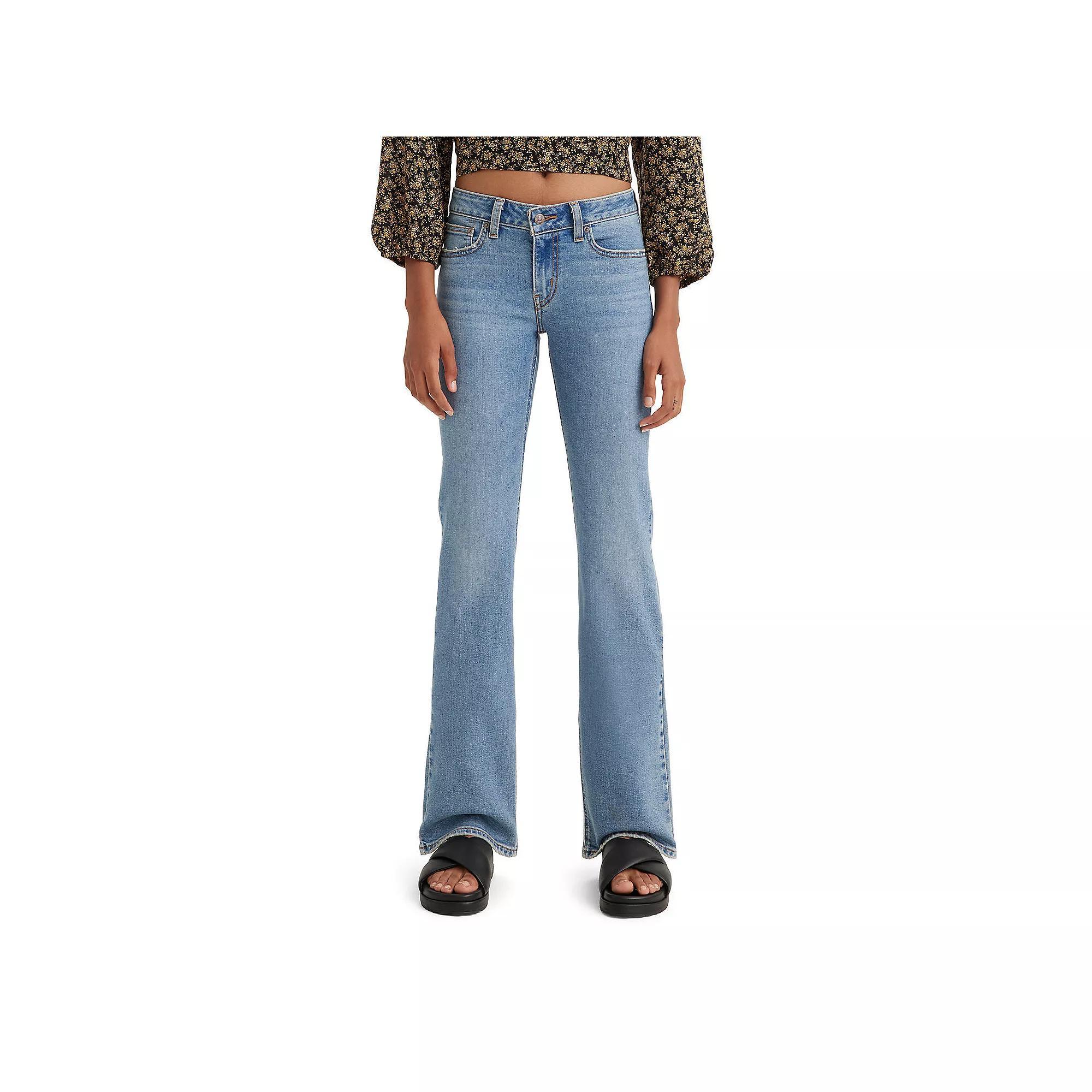 Women's Levi's® Super Low-Rise Bootcut Jeans, Size: 27(US 4)Medium, Hydrologic Product Image