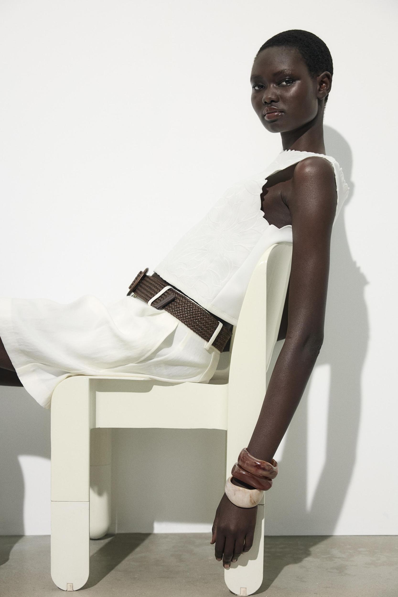 EMBROIDERED INTERLOCK TOP Product Image