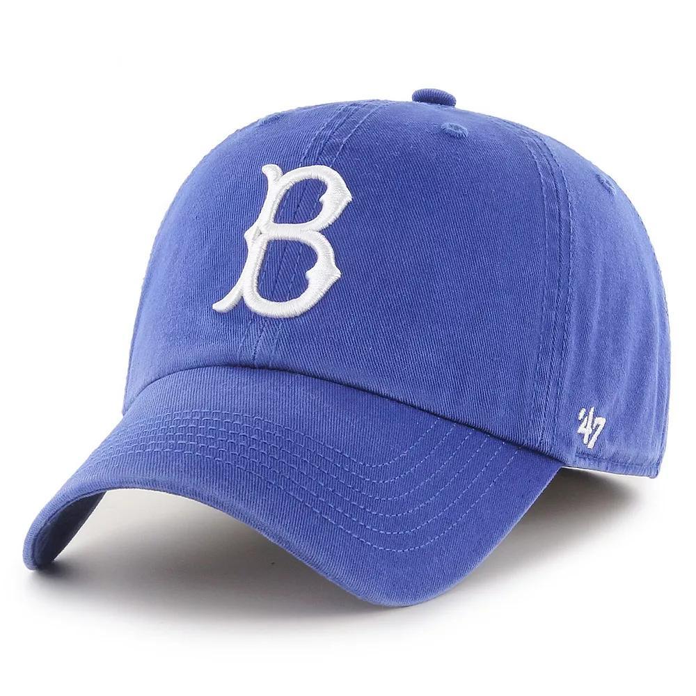 Men's '47 Royal Brooklyn Dodgers Cooperstown Collection Franchise Fitted Hat, Size: Large, Mlb Blue Product Image