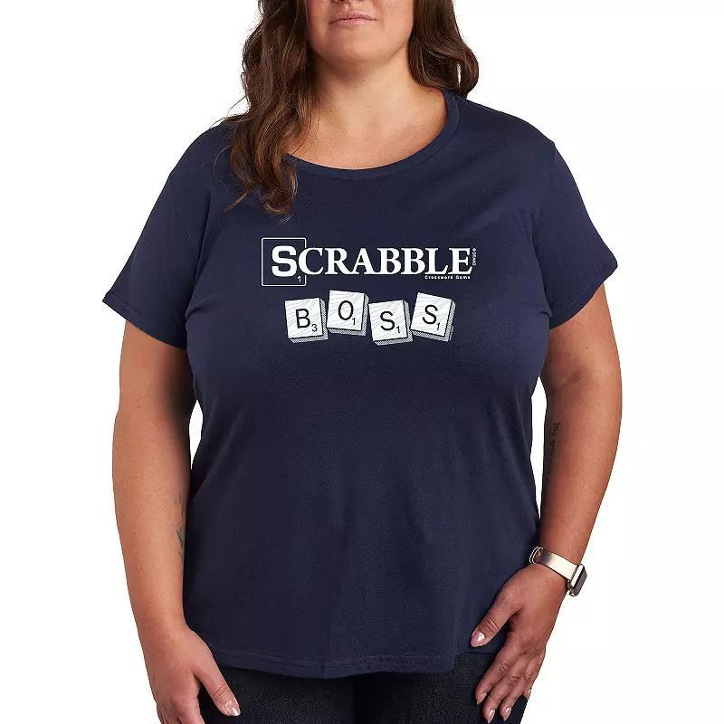 Plus Scrabble Scrabble Boss Graphic Tee by Hasbro, Womens Product Image