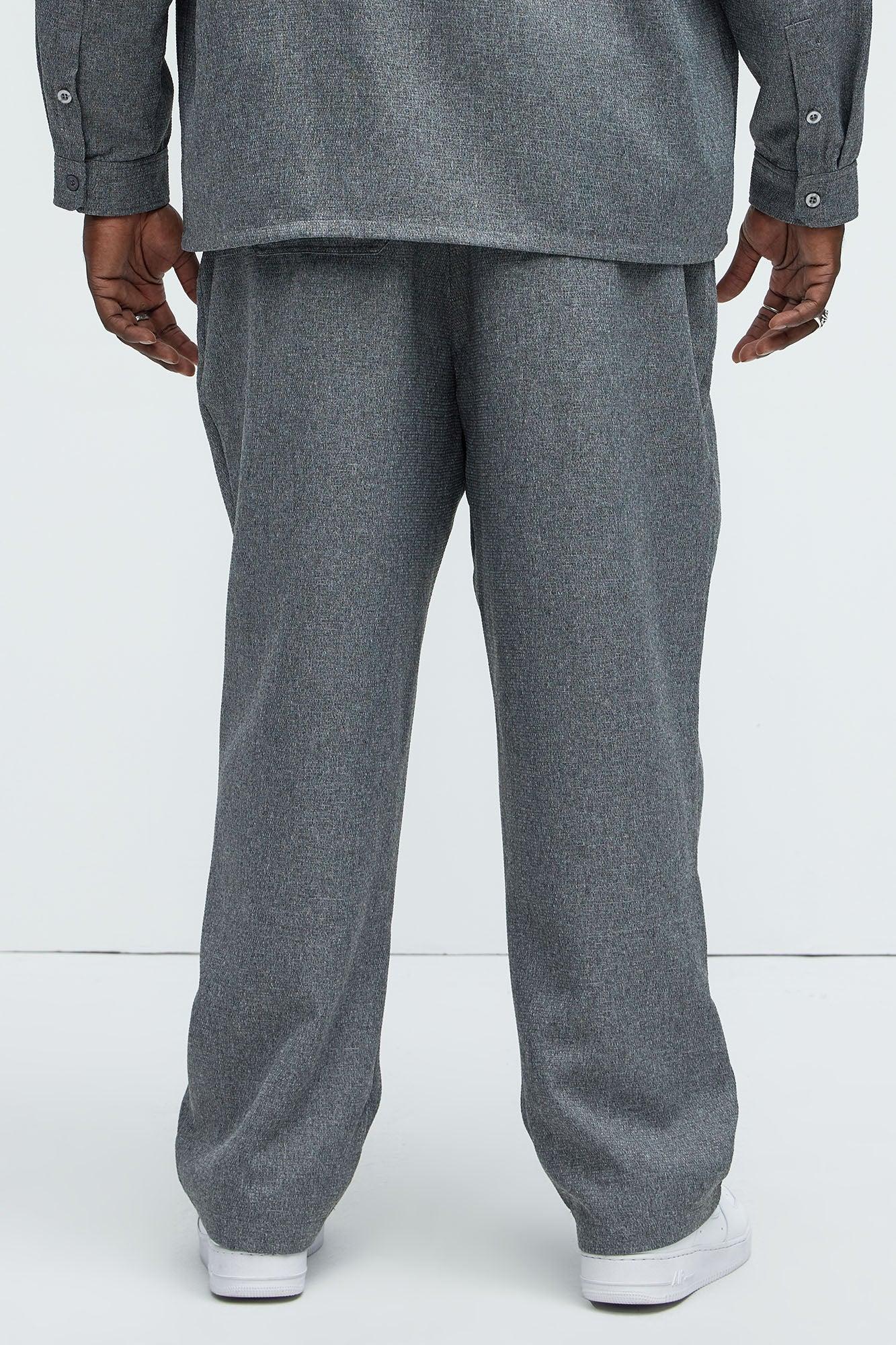 Kerr Straight Pants - Grey Product Image