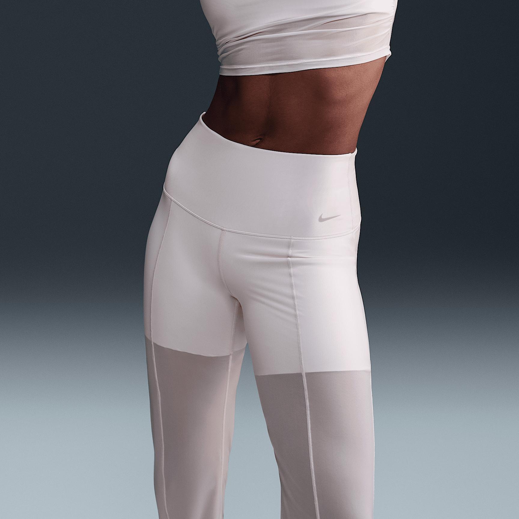 Nike Women's Zenvy Sheer Gentle-Support High-Waisted Full-Length Pants Product Image