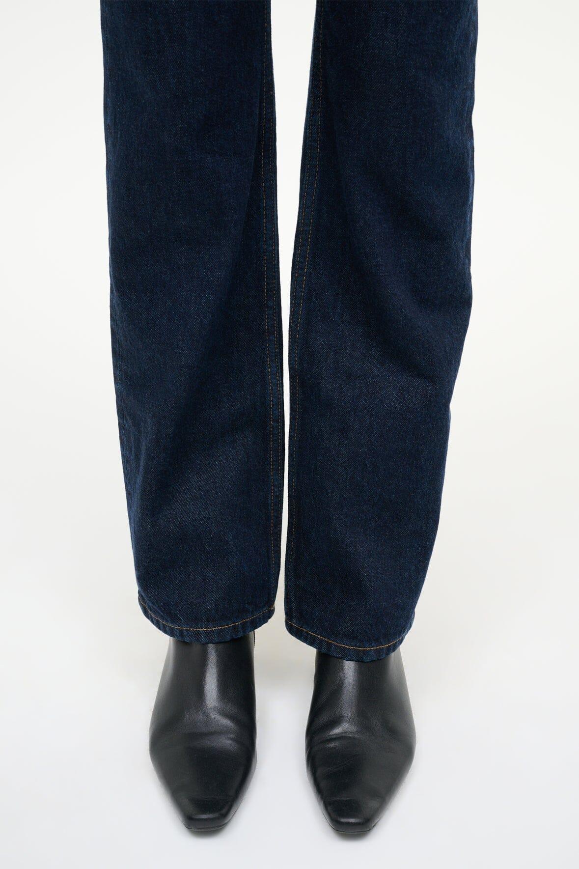 WALLY FLAT ANKLE BOOT | BLACK Product Image