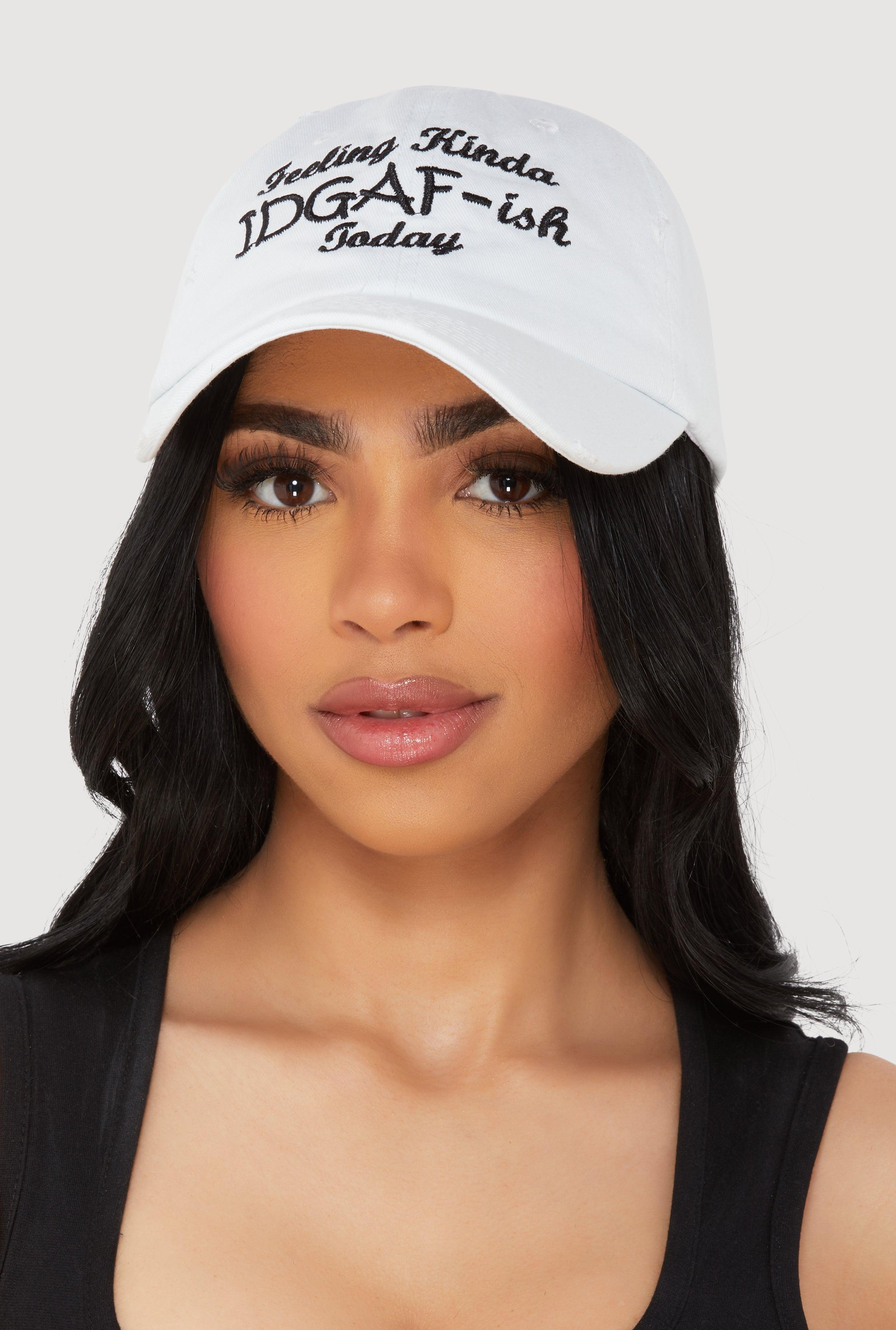 Feeling Kinda Graphic Baseball Cap Female Product Image