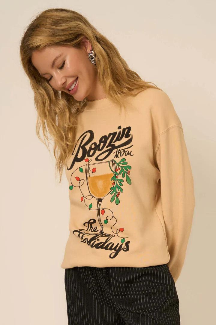 Boozin' Sweatshirt Product Image