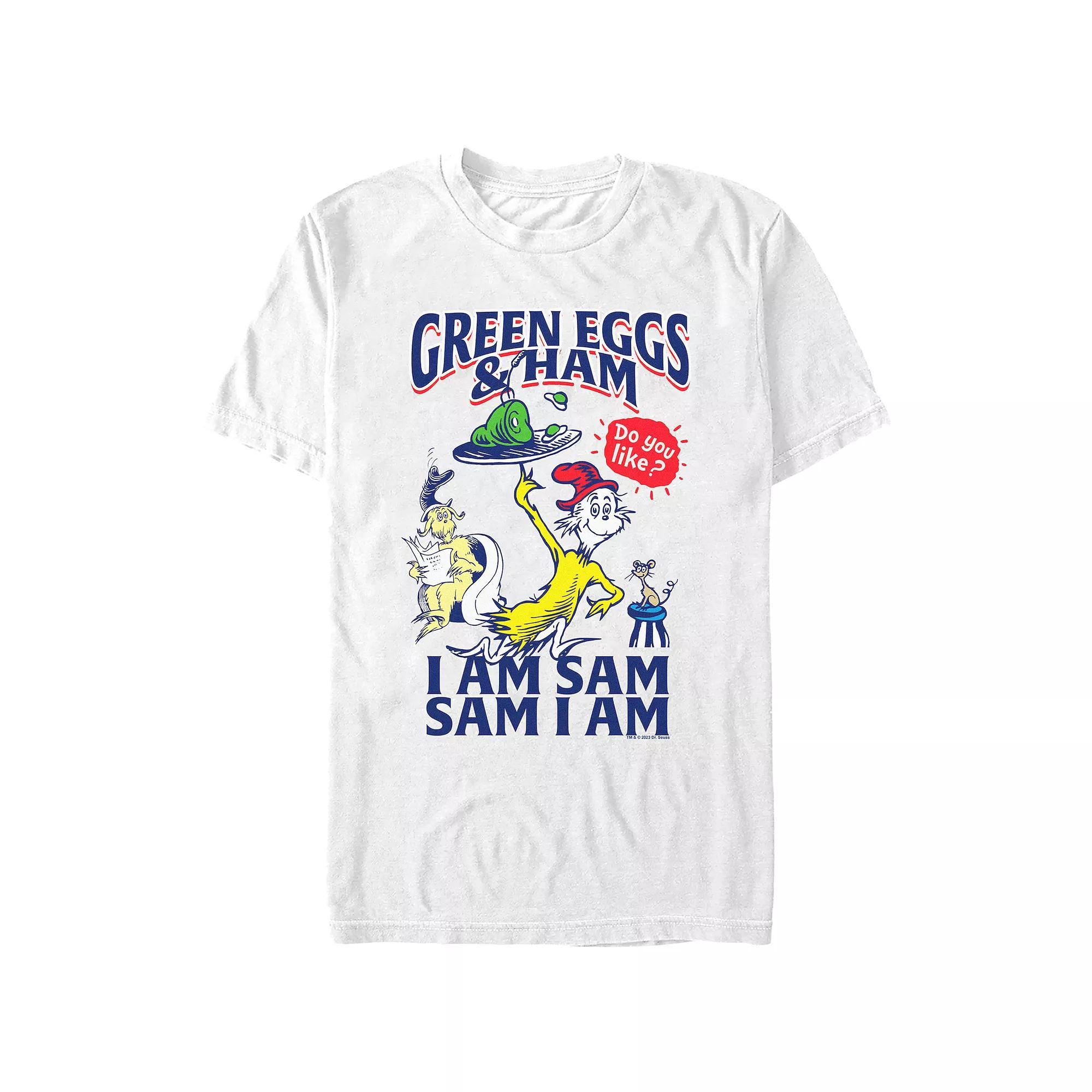 Men's Dr. Seuss Green Eggs And Ham Do you Like Them? Graphic Tee,  Product Image