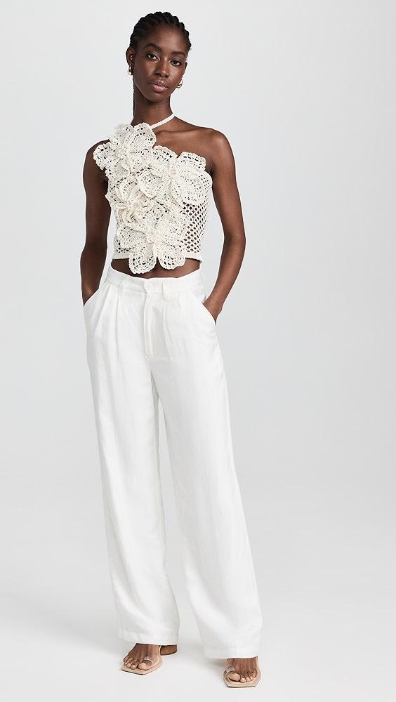 Cult Gaia Nazanin Crochet Top | Shopbop Product Image